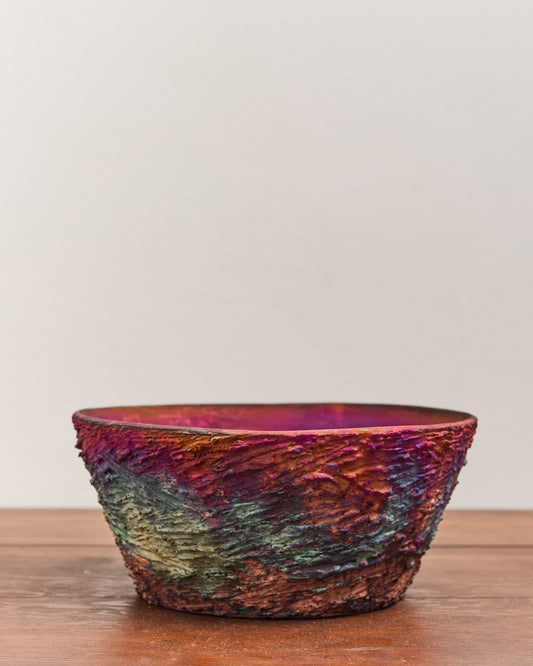 SEYA Patagonia Pottery - Trapeze Bowl, Vivid Multi
