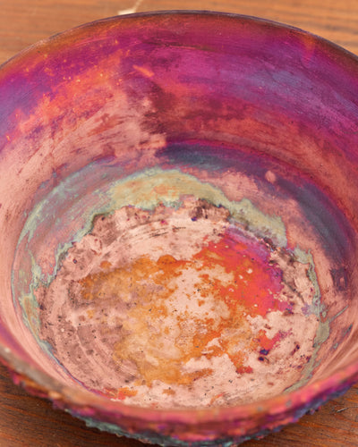 SEYA Patagonia Pottery - Trapeze Bowl, Vivid Multi