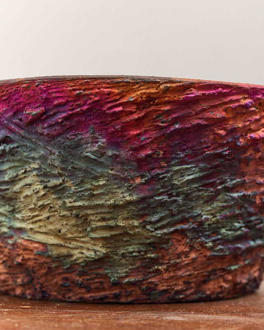 SEYA Patagonia Pottery - Trapeze Bowl, Vivid Multi