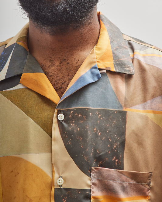 Sillage x Aaron Glasson SS Shirt, Brown