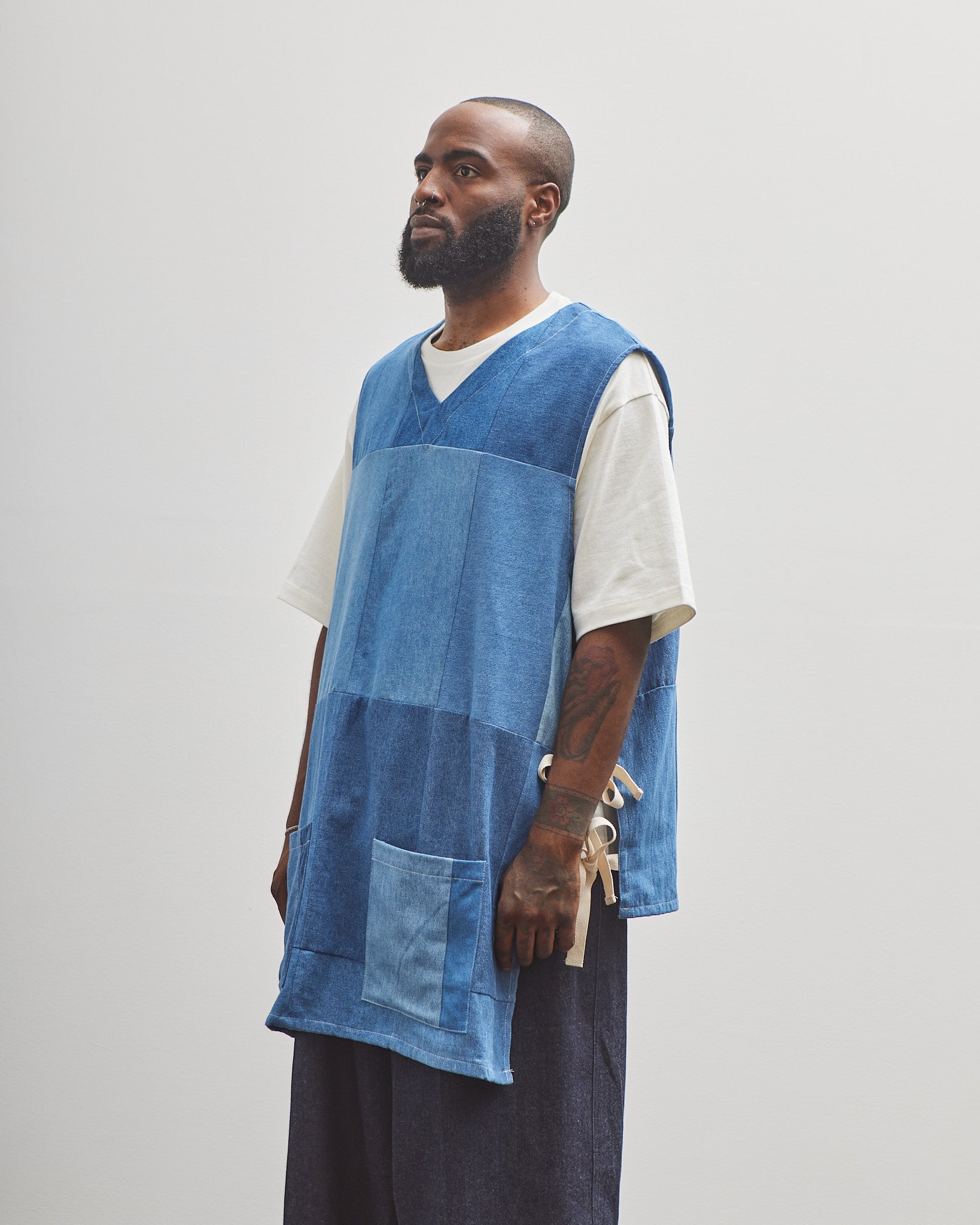Sillage Apron Long Denim Five – Glasswing
