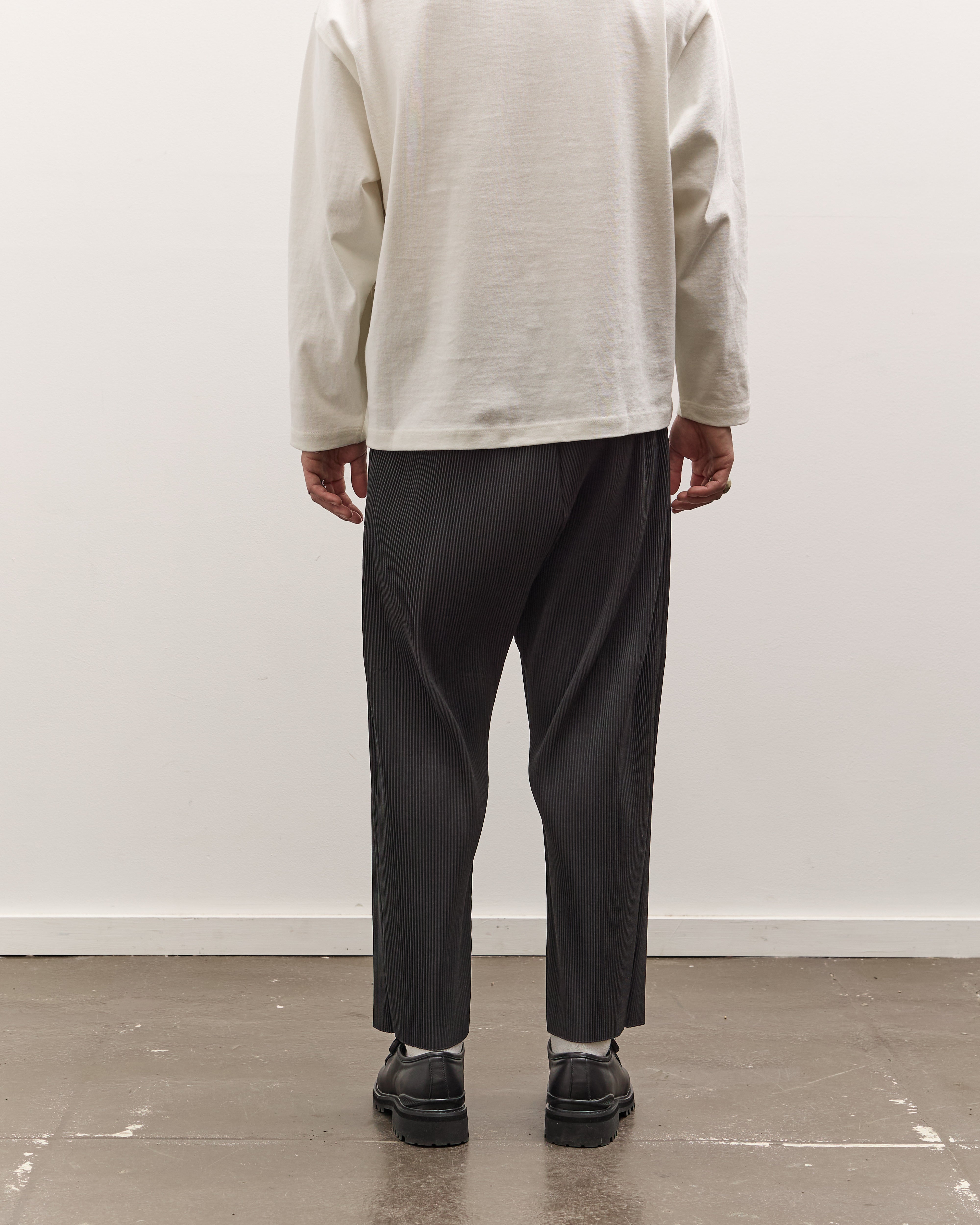 Sillage Baggy Pants Pleats, Anthractie – Glasswing