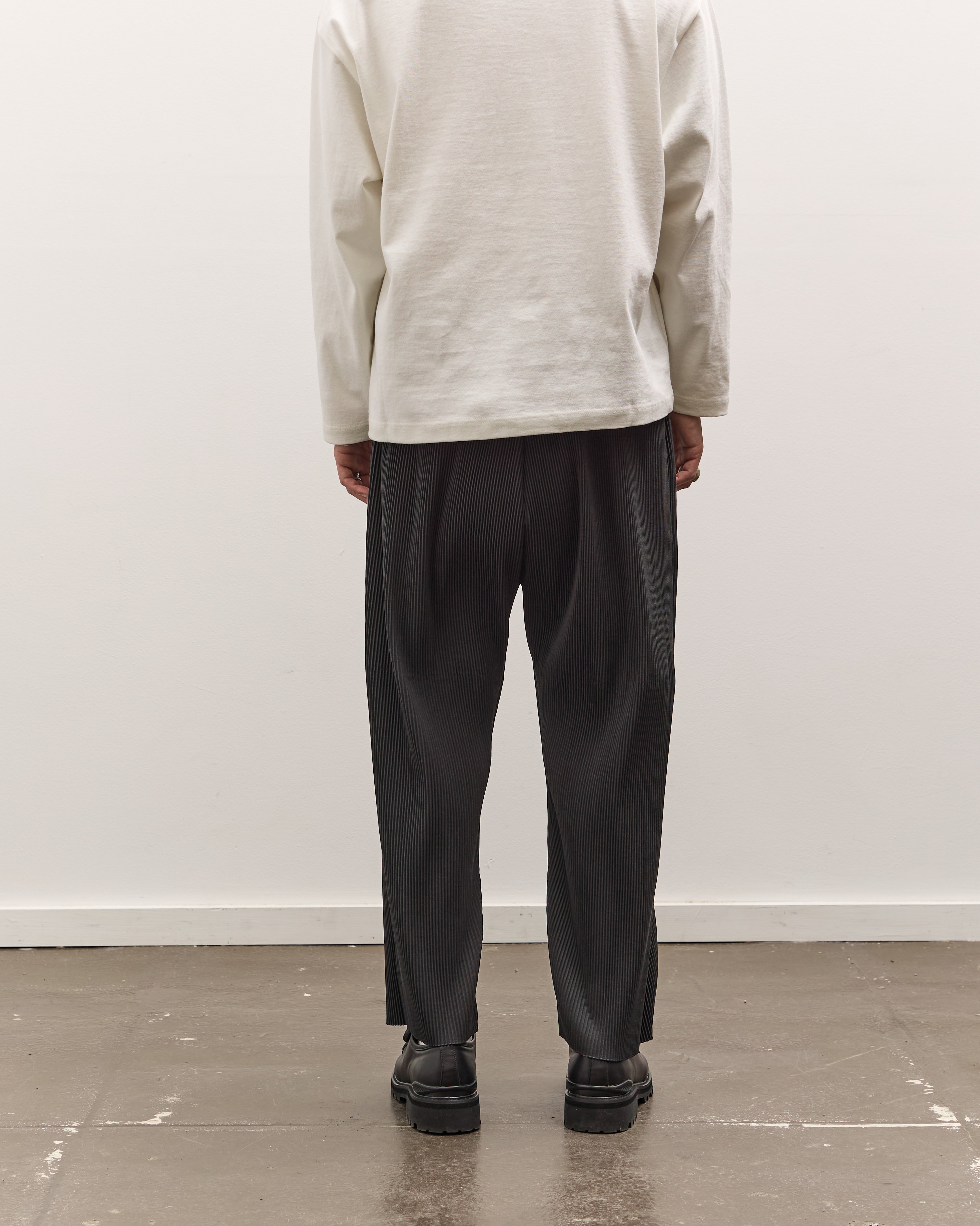 Sillage Baggy Pants Pleats, Anthractie – Glasswing