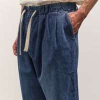 Sillage Baggy Trousers, Denim Damaged