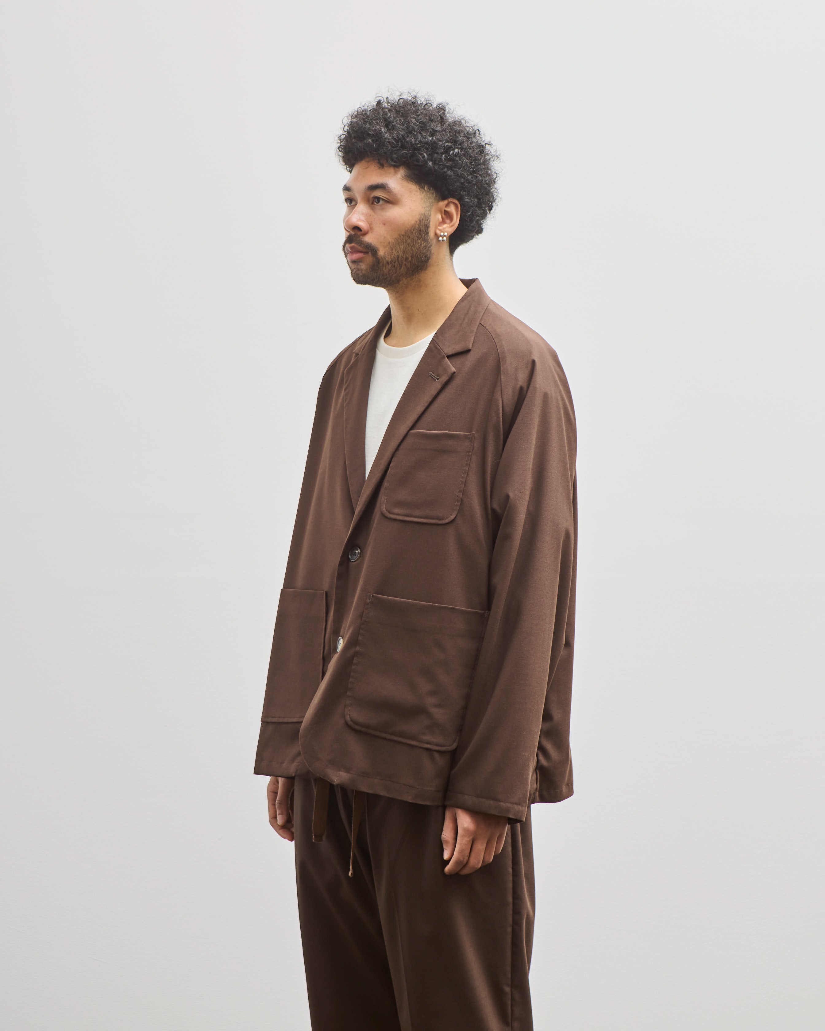 Sillage Blazer, Brown – Glasswing