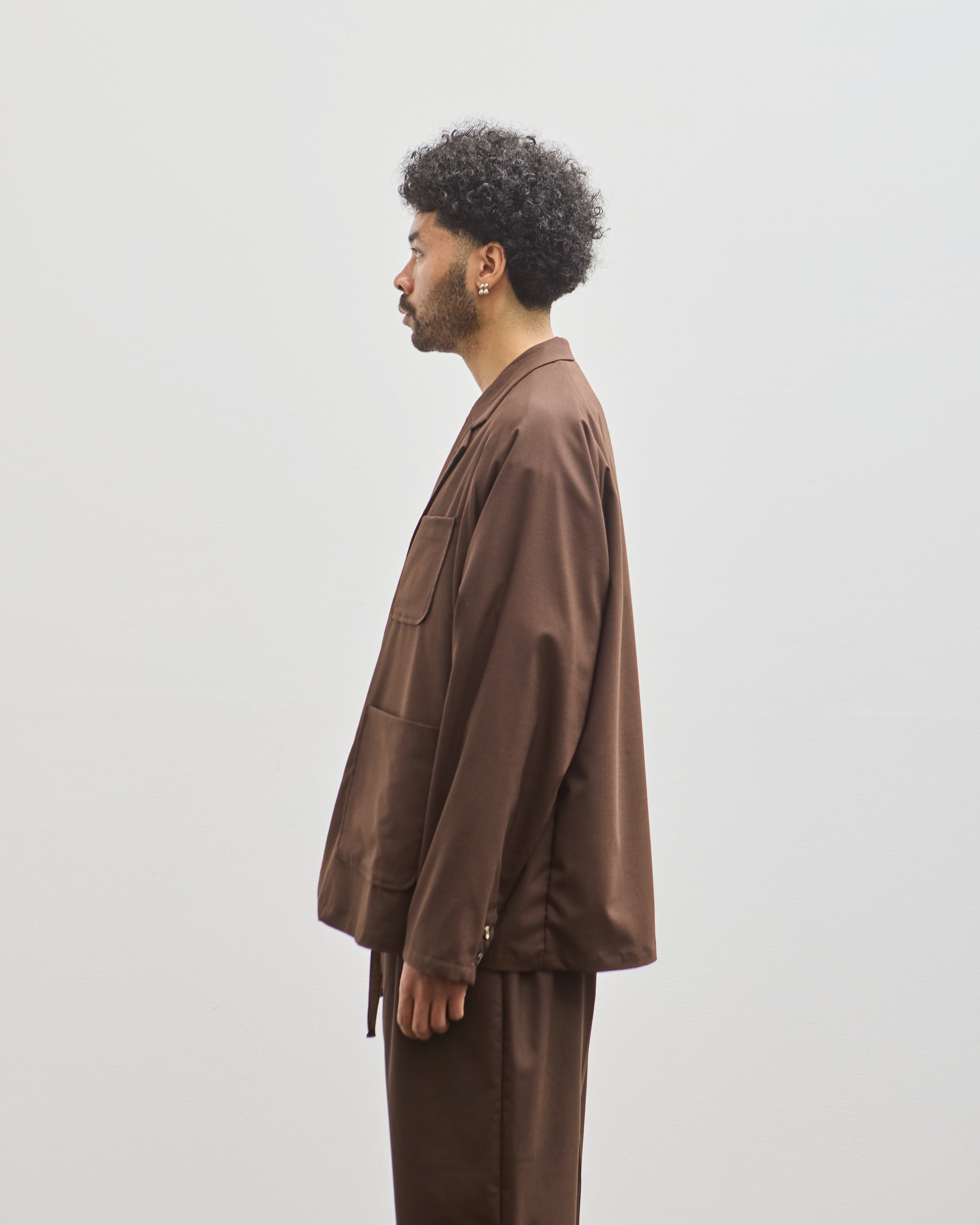 Sillage Blazer, Brown – Glasswing