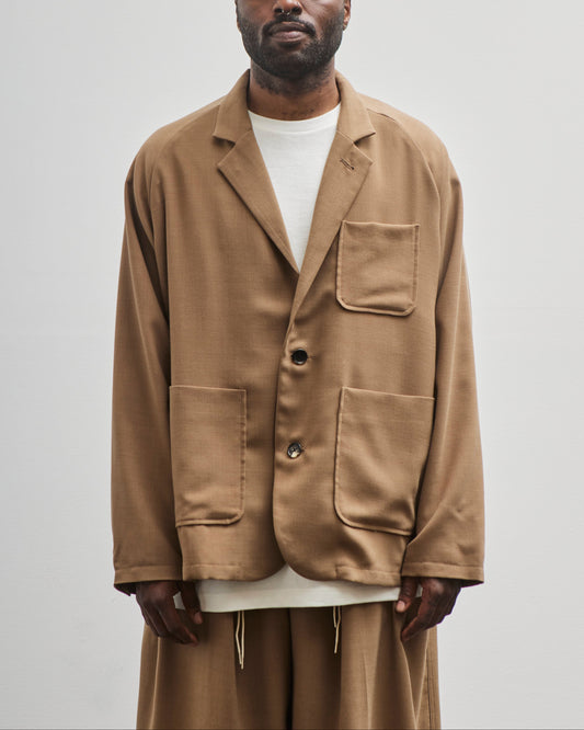 Sillage Unisex Blazer, Deadstock Intesa Twill