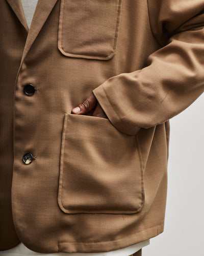 Sillage Unisex Blazer, Deadstock Intesa Twill