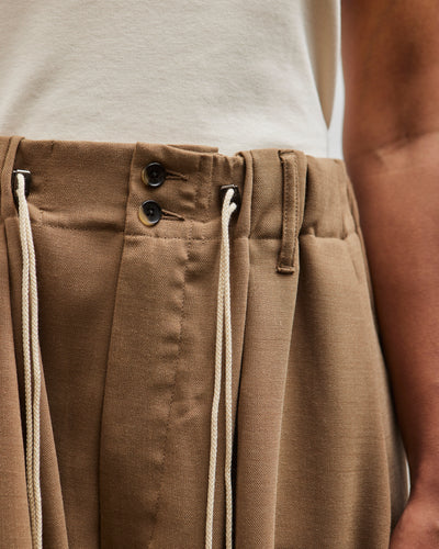 Sillage Circular Pants, Dead Stock Intesa Twill