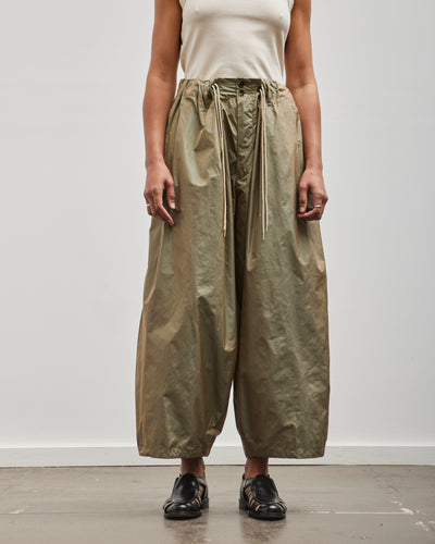 Sillage Circular Pants, Limonta Nylon Khaki