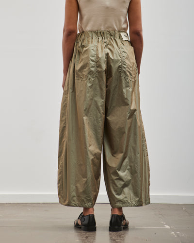 Sillage Circular Pants, Limonta Nylon Khaki