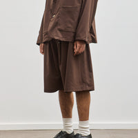 Sillage Circular Shorts, Brown