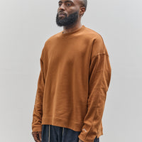 Sillage French Terry Crewneck, Brown