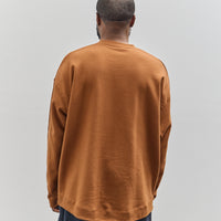 Sillage French Terry Crewneck, Brown