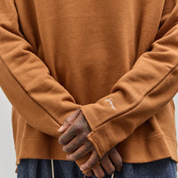 Sillage French Terry Crewneck, Brown