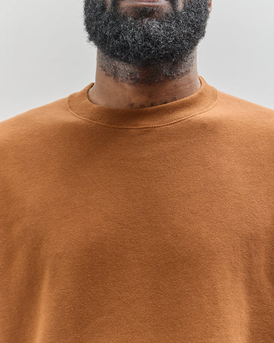 Sillage French Terry Crewneck, Brown