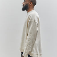 Sillage French Terry Crewneck, Ivory