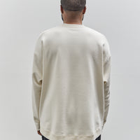 Sillage French Terry Crewneck, Ivory