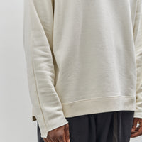 Sillage French Terry Crewneck, Ivory