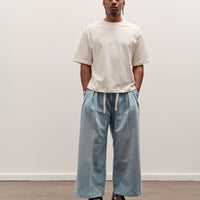 Sillage Hakama Pants, Denim Bleached