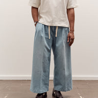 Sillage Hakama Pants, Denim Bleached