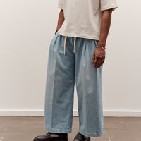 Sillage Hakama Pants, Denim Bleached