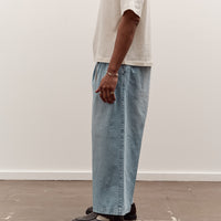 Sillage Hakama Pants, Denim Bleached