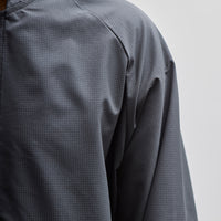 Sillage Hoodie Shirt Mesh, Dark Gray