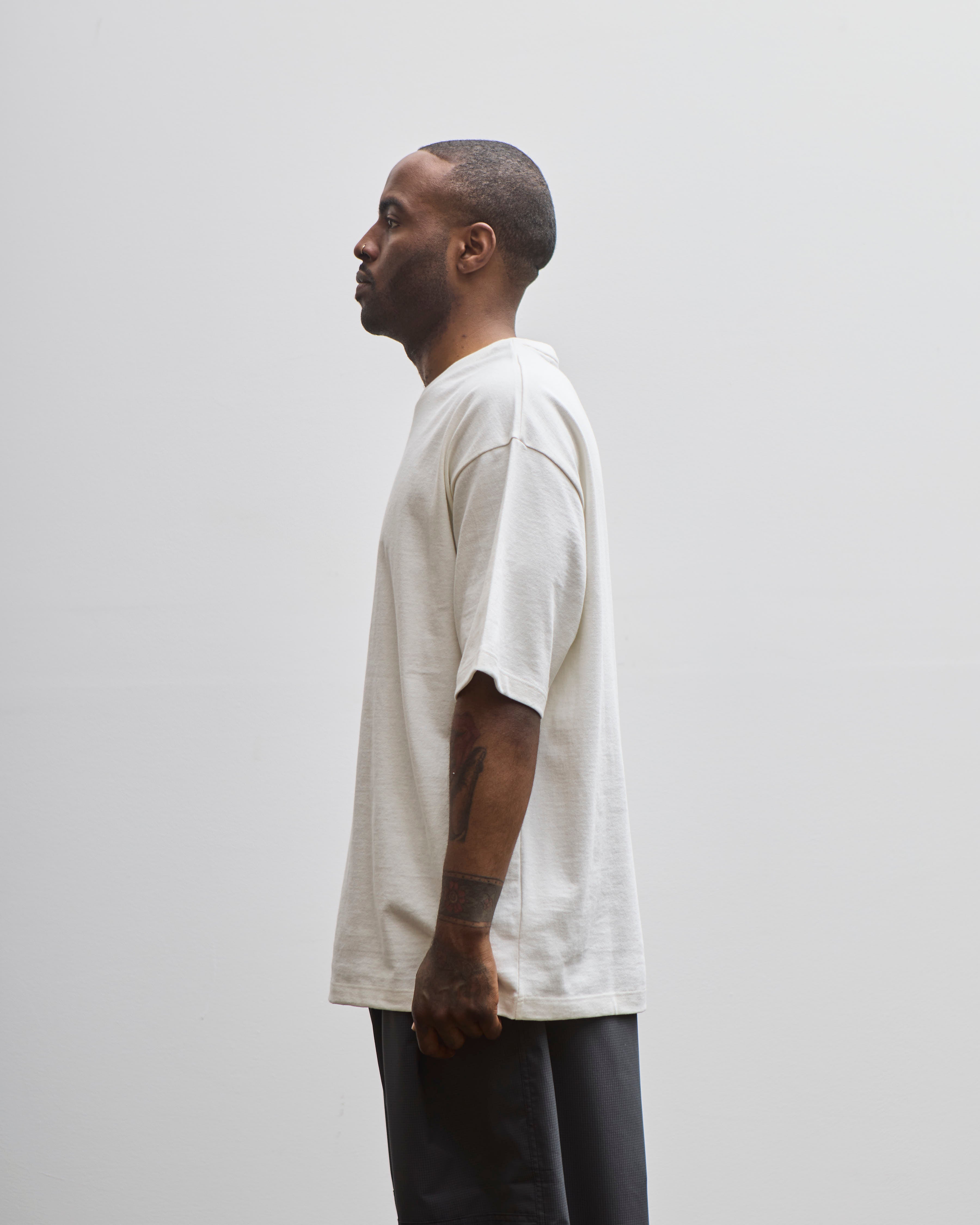 Sillage SS Tee Longer Length, Natural – Glasswing