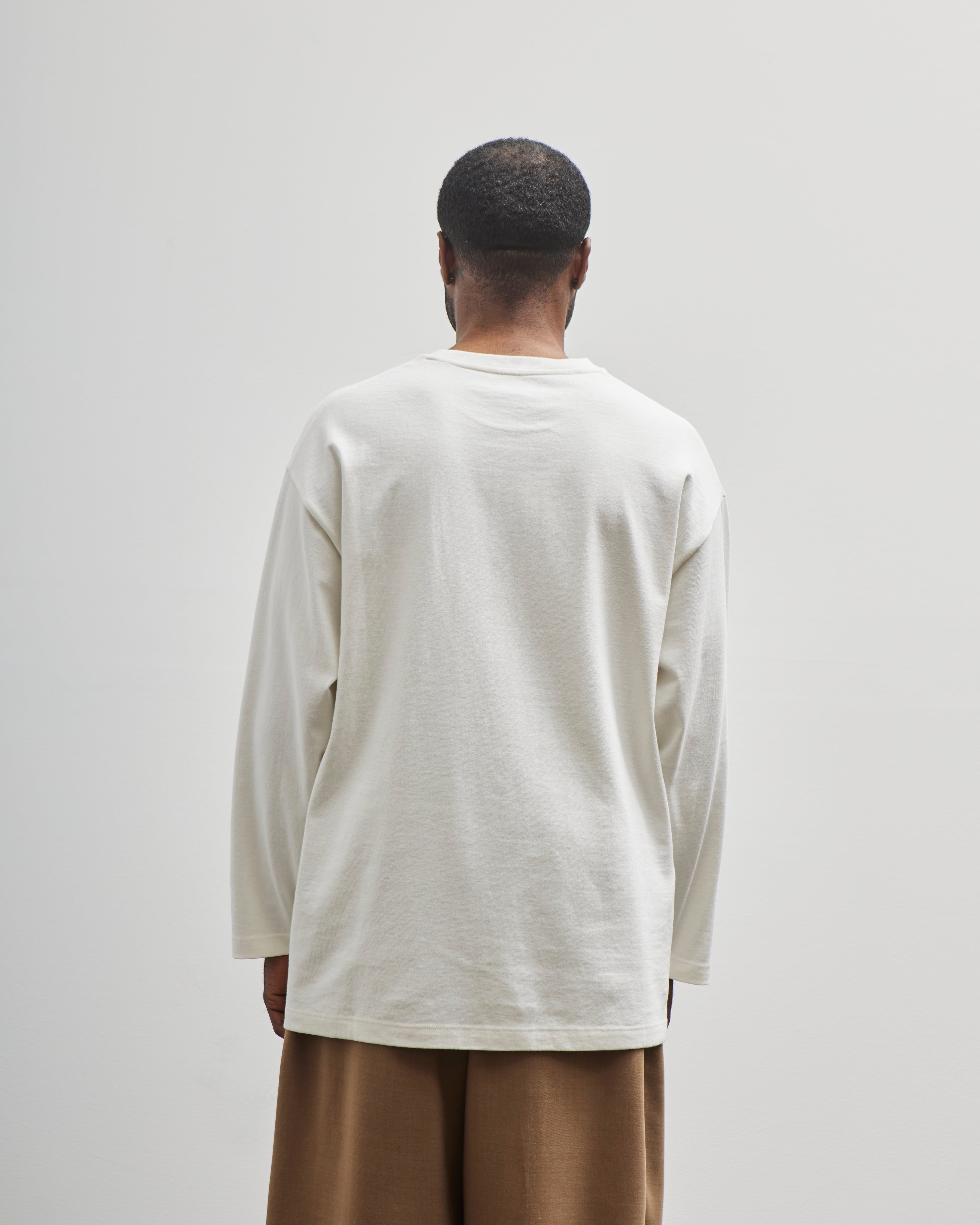 Sillage LS Tee Longer Length, Natural – Glasswing Sillage LS Tee Longer Length, Natural – Glasswing