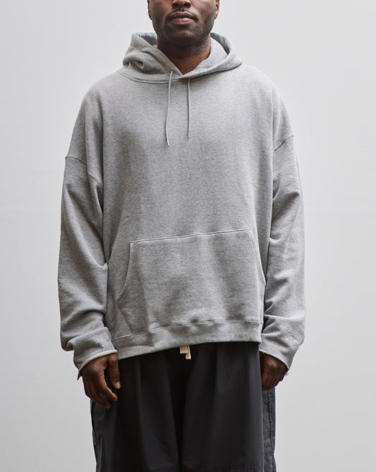 Sillage Loopwheel Hoodie, Gray