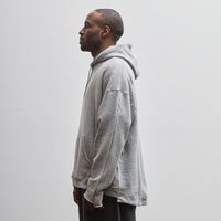 Sillage Loopwheel Hoodie, Gray