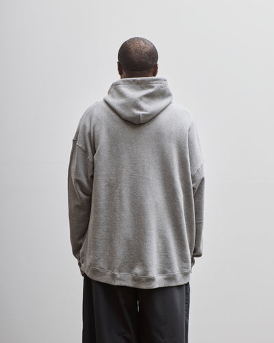 Sillage Loopwheel Hoodie, Gray