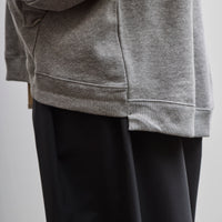 Sillage Loopwheel Hoodie, Gray