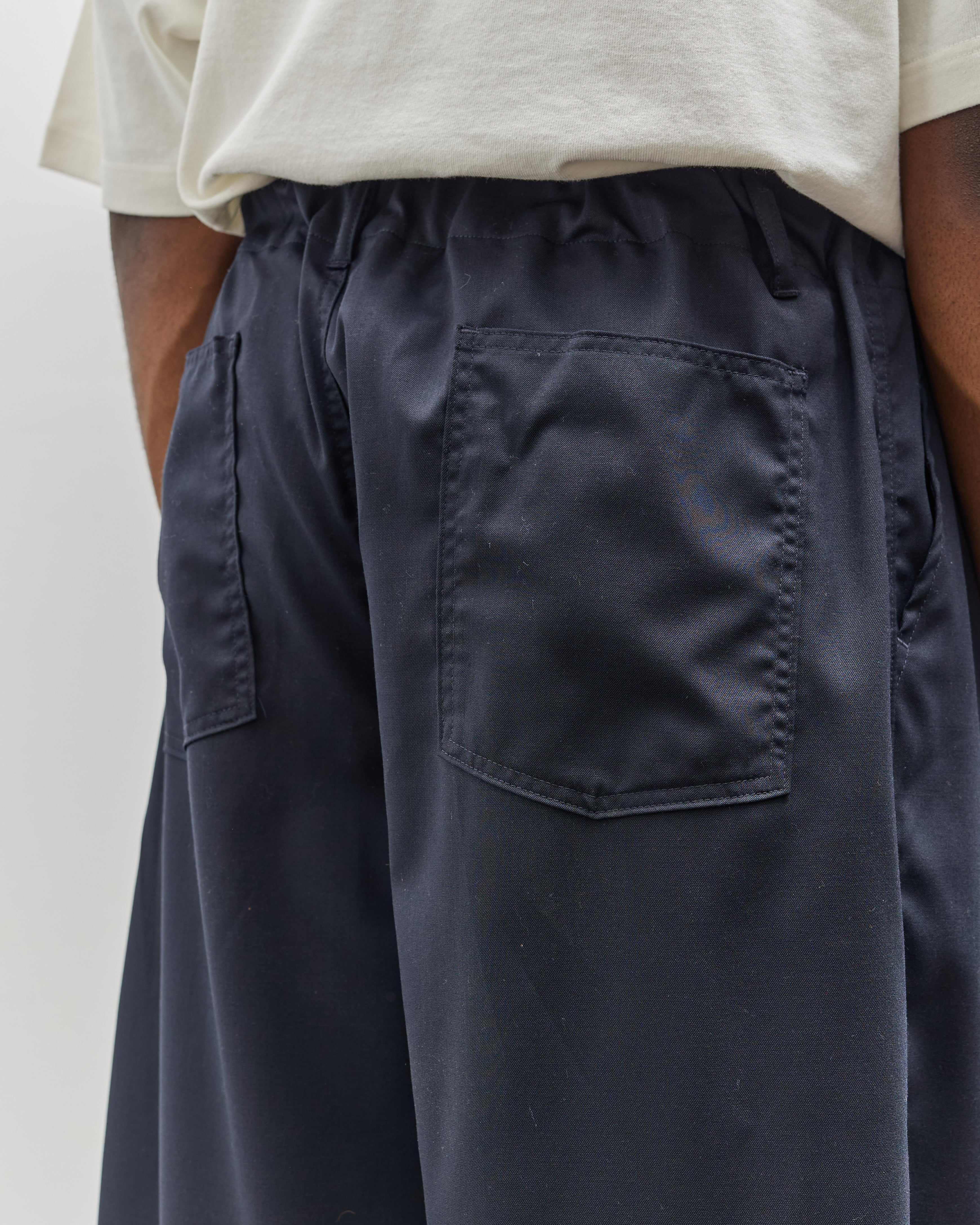 Sillage Circular Pants, Navy Twill – Glasswing