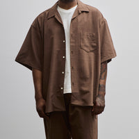 Sillage Overshirt Short, Brown