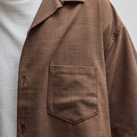 Sillage Overshirt Short, Brown