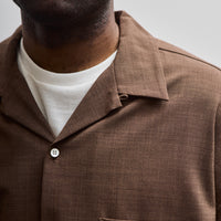 Sillage Overshirt Short, Brown