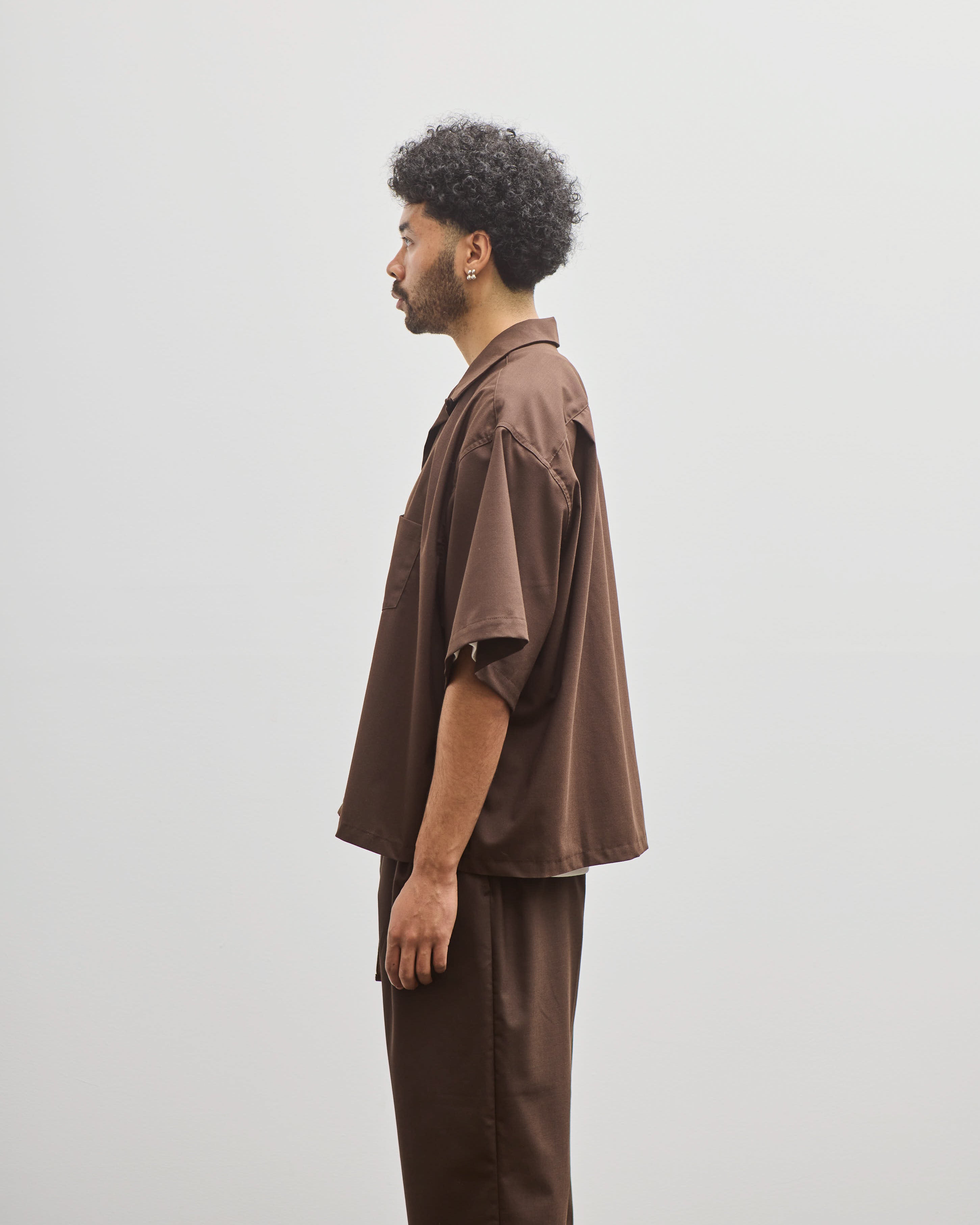 【sillage】Overshirts 2024SS Sillage Overshirt Long, White – Glasswing
