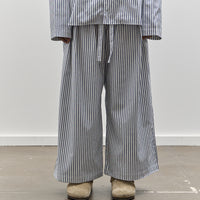 Sillage Pajama Set, White Stripe