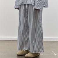 Sillage Pajama Set, White Stripe