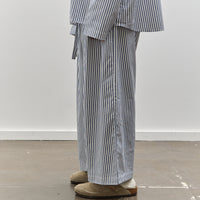 Sillage Pajama Set, White Stripe