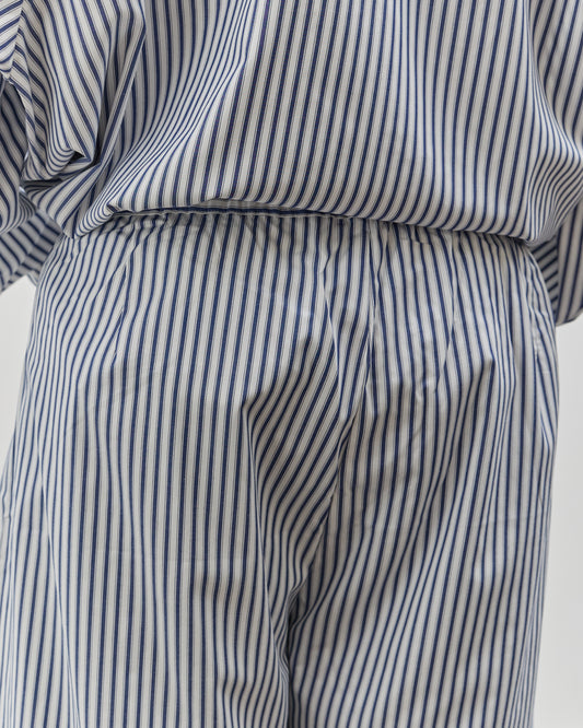 Sillage Pajama Set, White Stripe