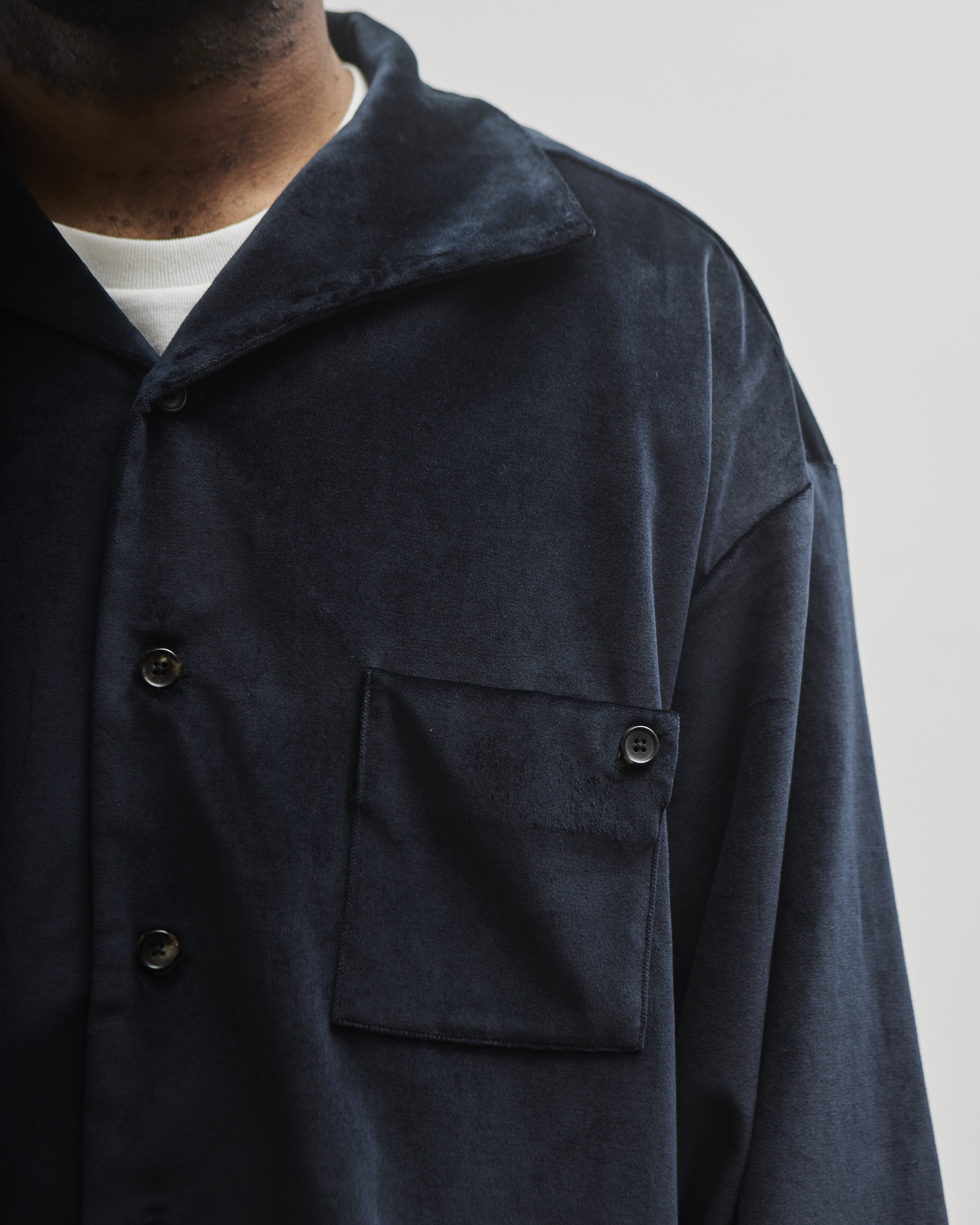 ジャケット・アウター sillage jacket Sillage Unisex Rib Blouson, Deadstock Velvet Black – Glasswing