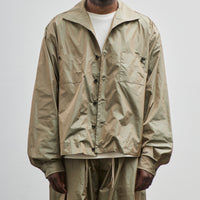 Sillage Unisex Rib Blouson, Limonta Nylon Khaki