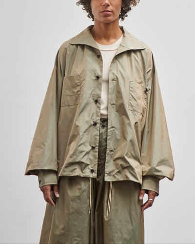 Sillage Rib Blouson, Limonta Nylon Khaki
