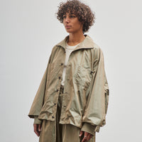 Sillage Rib Blouson, Limonta Nylon Khaki