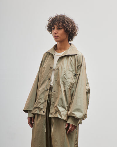 Sillage Rib Blouson, Limonta Nylon Khaki