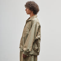 Sillage Rib Blouson, Limonta Nylon Khaki