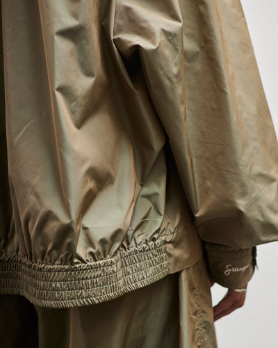 Sillage Rib Blouson, Limonta Nylon Khaki